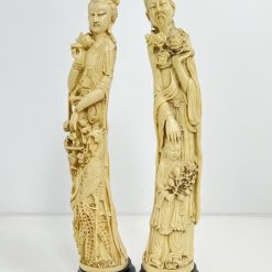 Vyro ir moters skulptūra 2 vnt. Komplektas 13×67 cm