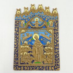 Bronzinė ikona 10×15 cm