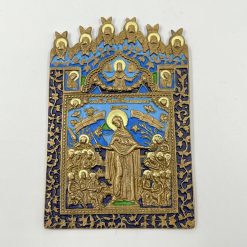 Bronzinė ikona 10×15 cm