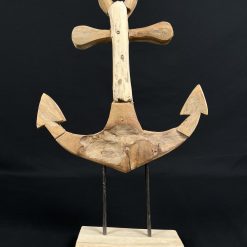 Medinė skulptūra “Inkaras” 10x33x55 cm
