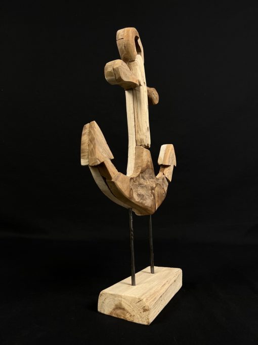 Medinė skulptūra “Inkaras” 10x33x55 cm