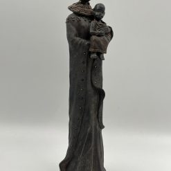 Medinė moters skulptūra 6x8x29 cm