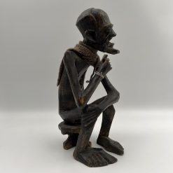 Medinė vyro skulptūra 15x11x29 cm