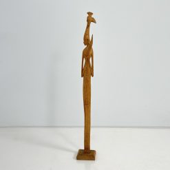 Medinė skulptūra 8x9x68 cm