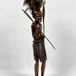 Medinė skulptūra 15x15x53 cm
