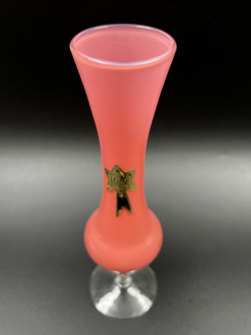 Stiklinė vaza 7x7x26 cm