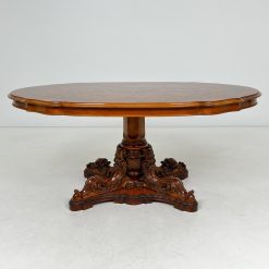 Ovalus išskleidžiamas stalas 96×172(2*45)x77 cm