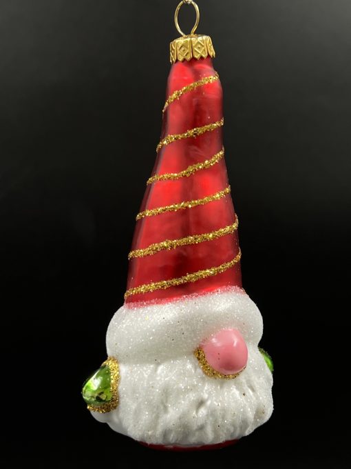 Kalėdinis žaisliukas “Kalėdų nykštukas” 5x5x13 cm (turime 5 vnt.)
