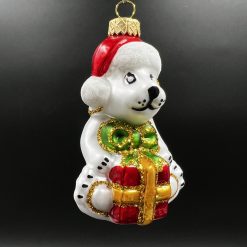 Kalėdinis žaisliukas “Šuniukas” 5x6x10 cm (turime 2 vnt.)