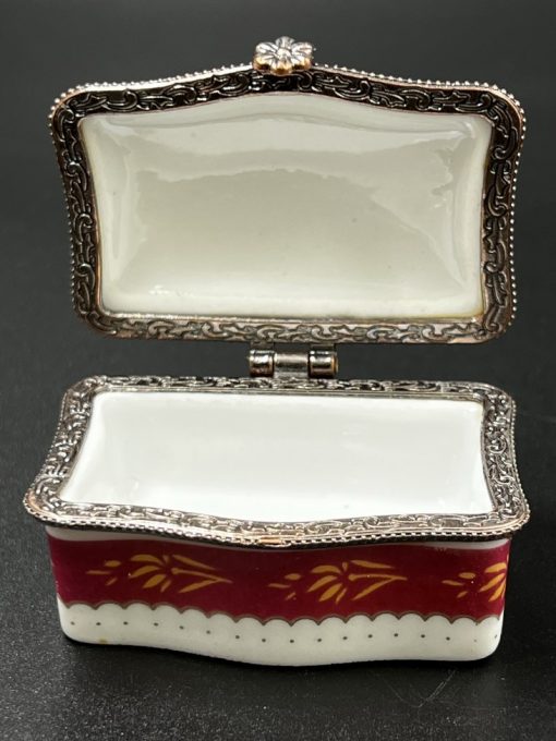 Keramikinė papuošalų dėžutė 4×5 cm