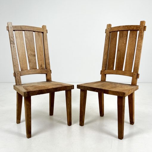 Ąžuolo masyvo kėdė 50x55x114 cm (turime 1 vnt.)