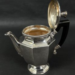 Sidabruotas “Christoffle” arbatinukas 20x12x19 cm