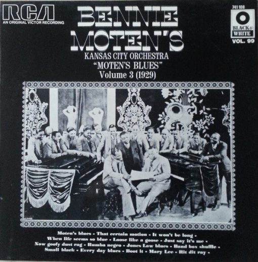 Bennie Moten's Kansas City Orchestra - Moten's Blues Volume 3 (1929)
