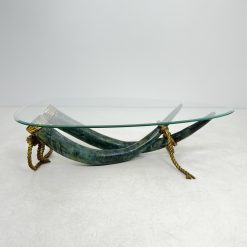 Dizainerio Valentini bronzinis staliukas 87x161x42 cm