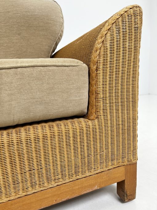 Pinta sofa iš vytelių ir bambuko 76x189x85 cm