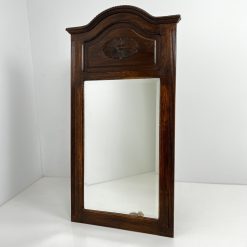 Ąžuolinis senovinis veidrodis 77x144x6 cm