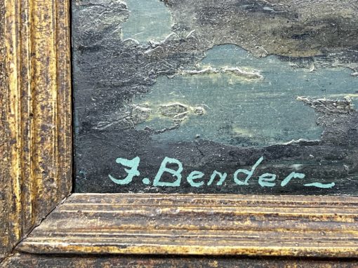 J. Bender. Paveikslas “Jūra” 60x86x4 cm