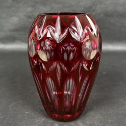 Krištolinė vaza 16x16x27 cm