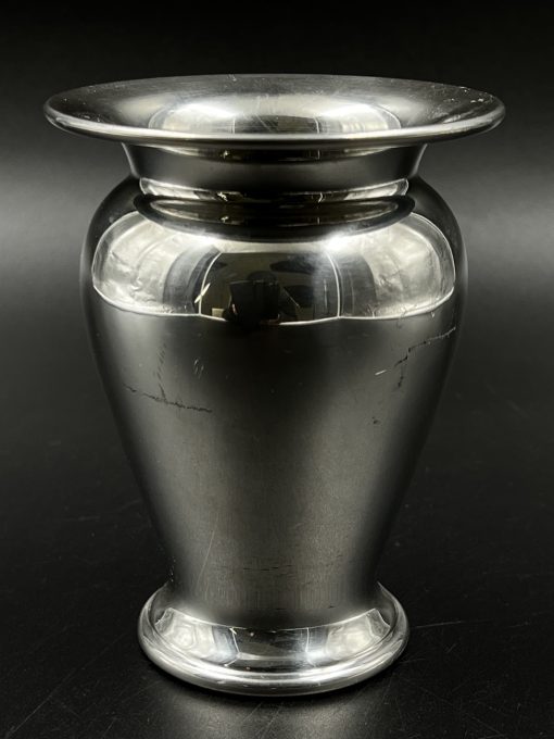 Metalinė vaza 10x10x12 cm