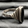 Auksuotas žiedas su cirkoniu 18,5 dydis