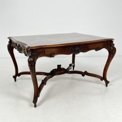 Senovinis ąžuolinis stalas 105x134x78 cm