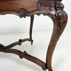 Senovinis ąžuolinis stalas 105x134x78 cm