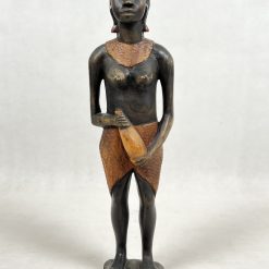 Afrikietės moters skulptūra 8x13x46 cm