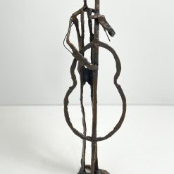 Violončelininko skulptūra 15x20x69 cm