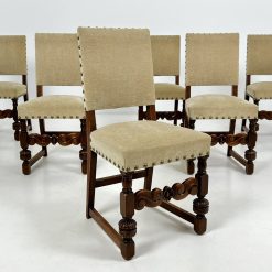 Ąžuolinės kėdės 6 vnt. Komplektas 45x46x93 cm po 55 €