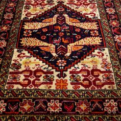 Rankų darbo vilnonis kilimėlis 69×76 cm