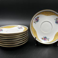Porcelianinė “Raynaud Limoges” desertinė lėkštutė (Prancūzija) (turime 10 vnt.)