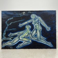 Modernus paveikslas “Mėnesiena” 2x100x70 cm