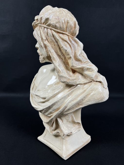 Biustas iš gipso (skulptūra) 20x37x46 cm