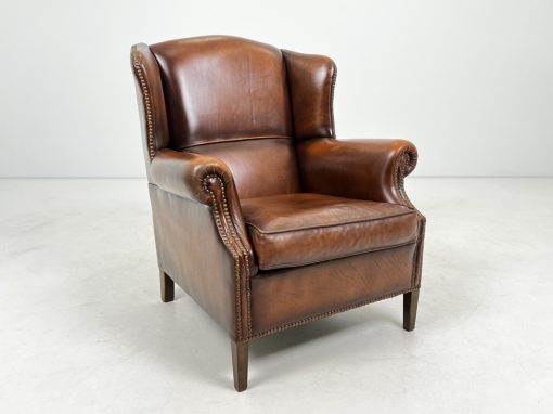 Odinis retro stiliaus fotelis 87x78x93 cm