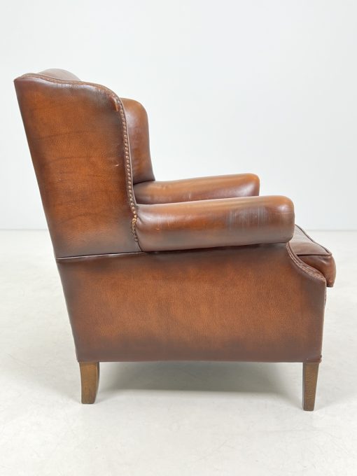 Odinis retro stiliaus fotelis 87x78x93 cm
