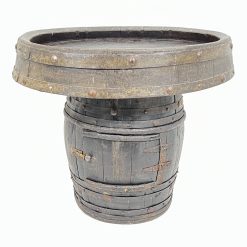 Senovinis ąžuolinis stalas – baras 77x94x79 cm
