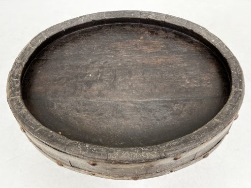 Senovinis ąžuolinis stalas – baras 77x94x79 cm