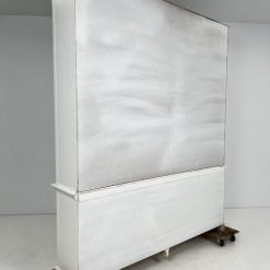Balta knygų lentyna 42x201x241 cm