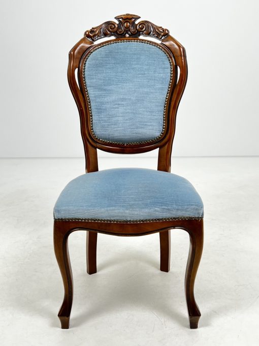 Riešutmedžio kėdės 4 vnt. Komplektas 55x48x107 cm