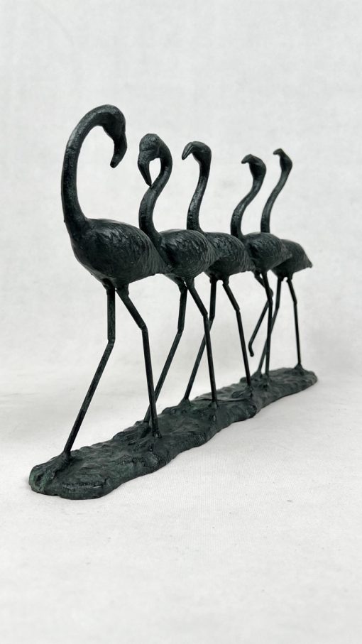Skulptūra “Flamingai” 7x47x31 cm (turime 4 vnt.)
