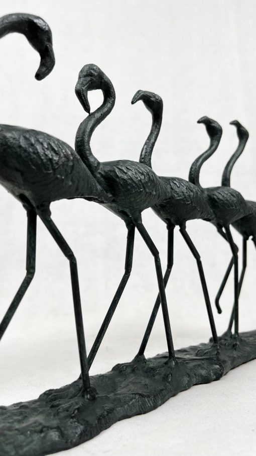 Skulptūra “Flamingai” 7x47x31 cm (turime 4 vnt.)