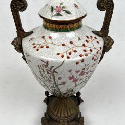 Keramikinė vaza su žalvariu 21x26x44 cm