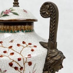 Keramikinė vaza su žalvariu 21x26x44 cm