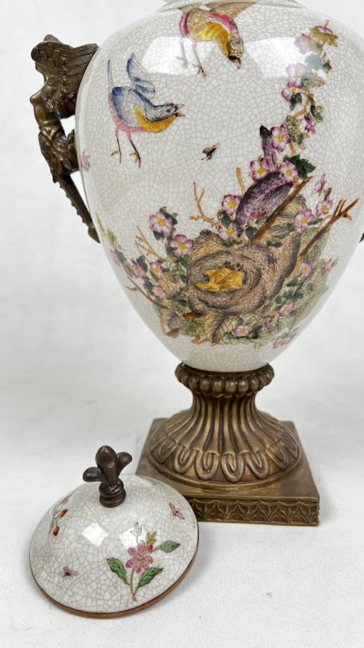 Keramikinė vaza su žalvariu 23x31x48cm