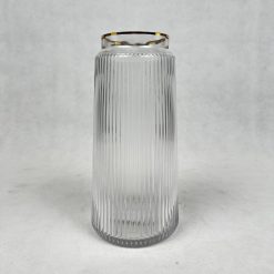 Stiklinė vaza 13x13x27 cm
