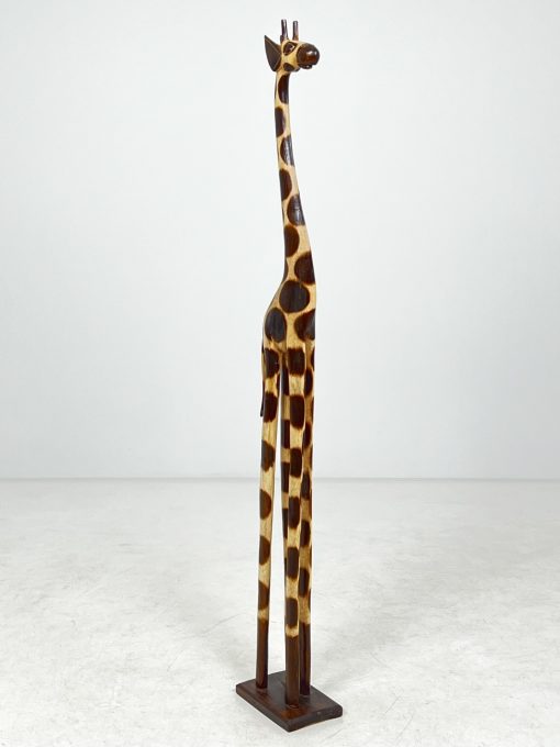 Medinė skulptūra “Žirafa” 23x14x153 cm