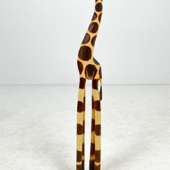 Medinė skulptūra “Žirafa” 18x12x101 cm