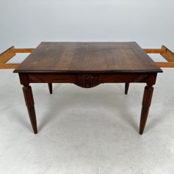Ąžuolinis valgomojo stalas 99x128x78 cm