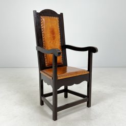 Chesterfield stiliaus darbo fotelis 65x65x90 cm