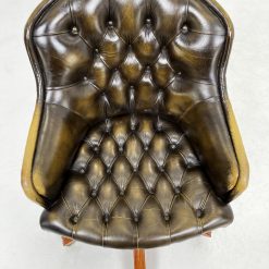 Chesterfield stiliaus darbo fotelis 65x65x90 cm